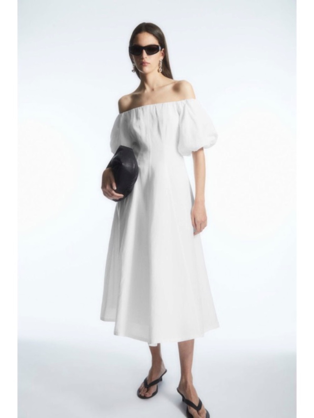 COS Perfect White Spring/Summer Dress - Brand New w/Tags